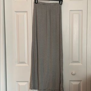 Brandy Melville Striped Maxi Skirt